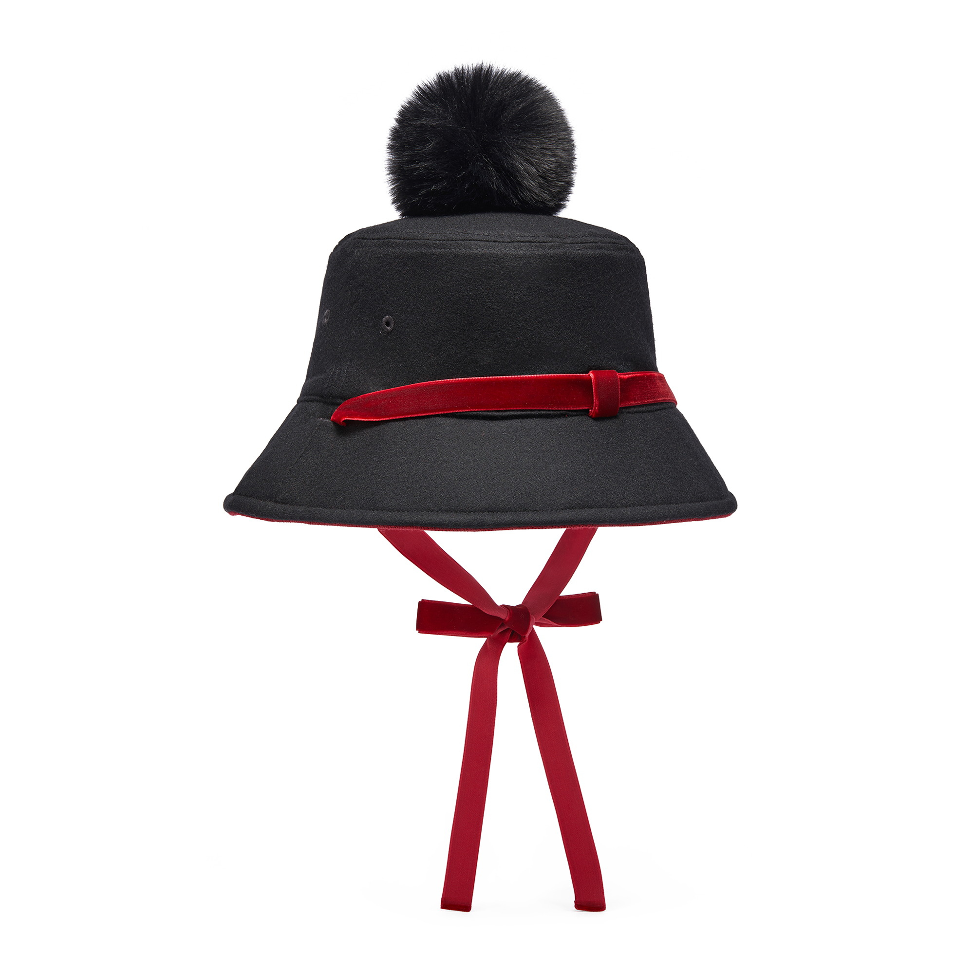 Women's Pom Pom Bucket